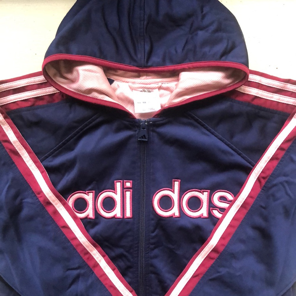 SOLD | Adidas Zip Up Hoodie | S
